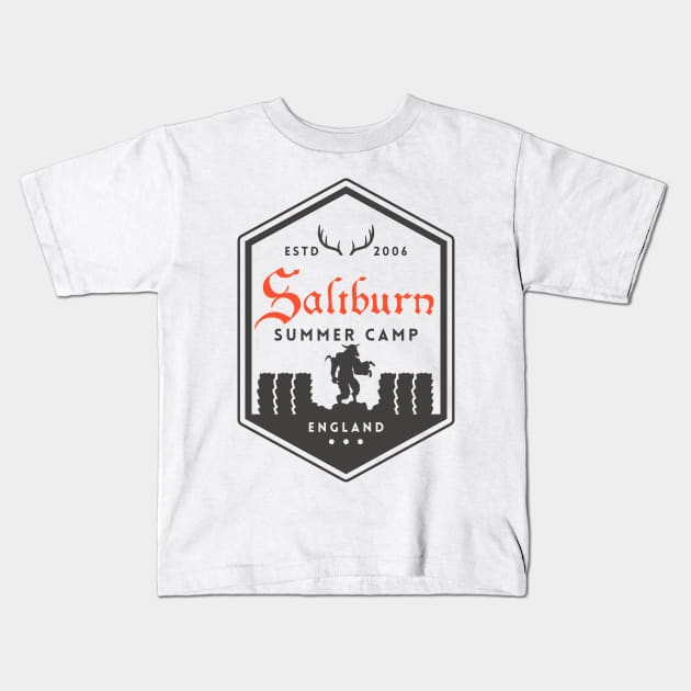 Saltburn Summer Camp Kids T-Shirt by These Things Matter